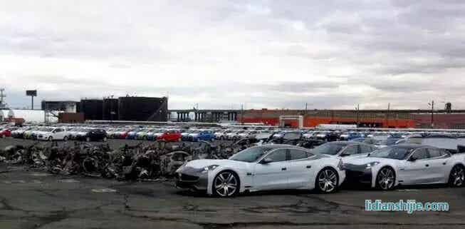 2012年，颶風(fēng)桑迪引起海水倒灌，停在海邊的Fisker Karma電動跑車被海水浸入后燒毀大半
