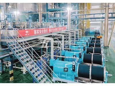 瑯菱智能磷酸鐵鋰正極材料自動化生產(chǎn)線